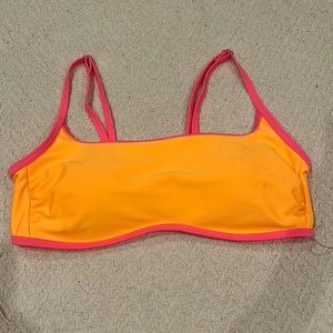 Swimsuit free shipping pink and orange size M